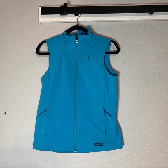 Stio Fernos Insulated Vest Women's Size XS Blue Full Zip Outdoor Hiking Camping - Picture 2 of 11